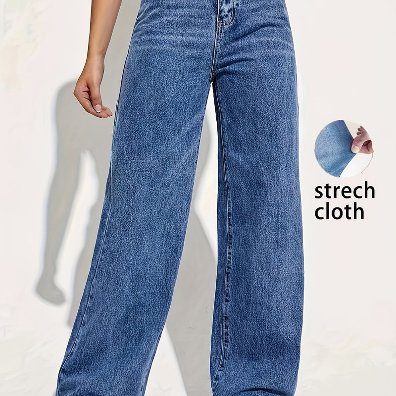 Women's Fashion Stretch Denim Long Pants.