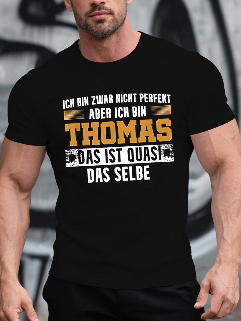 Men’s Summer Short-Sleeve T-Shirt.