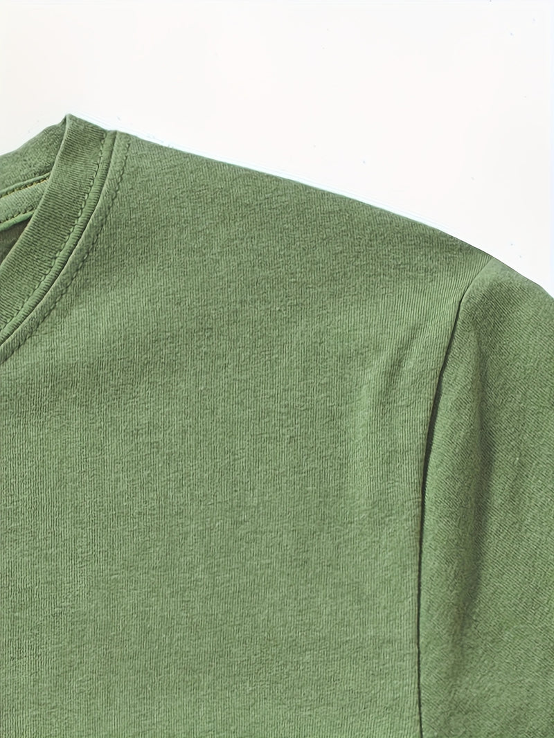 Women's Crew Neck T-Shirt Short-Sleeved.