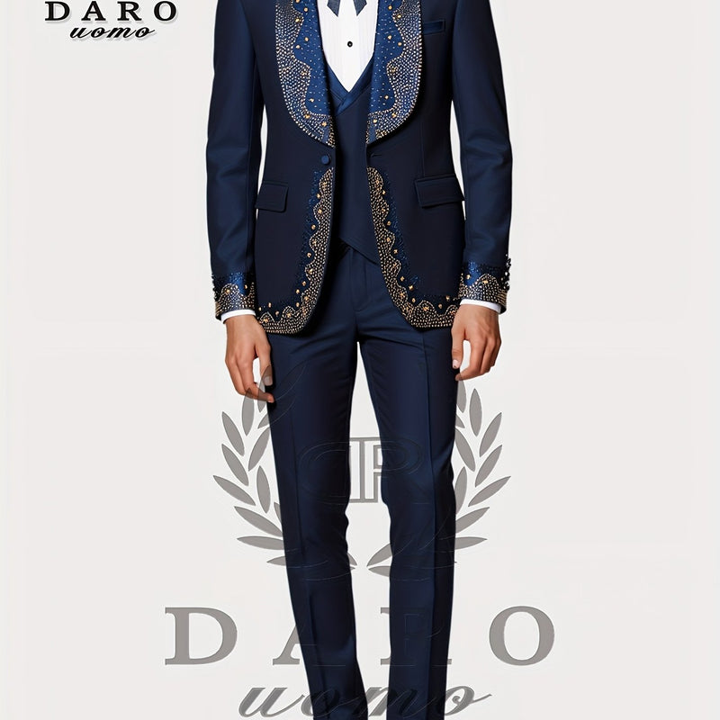 Men's Formal Wear 3pcs Set.