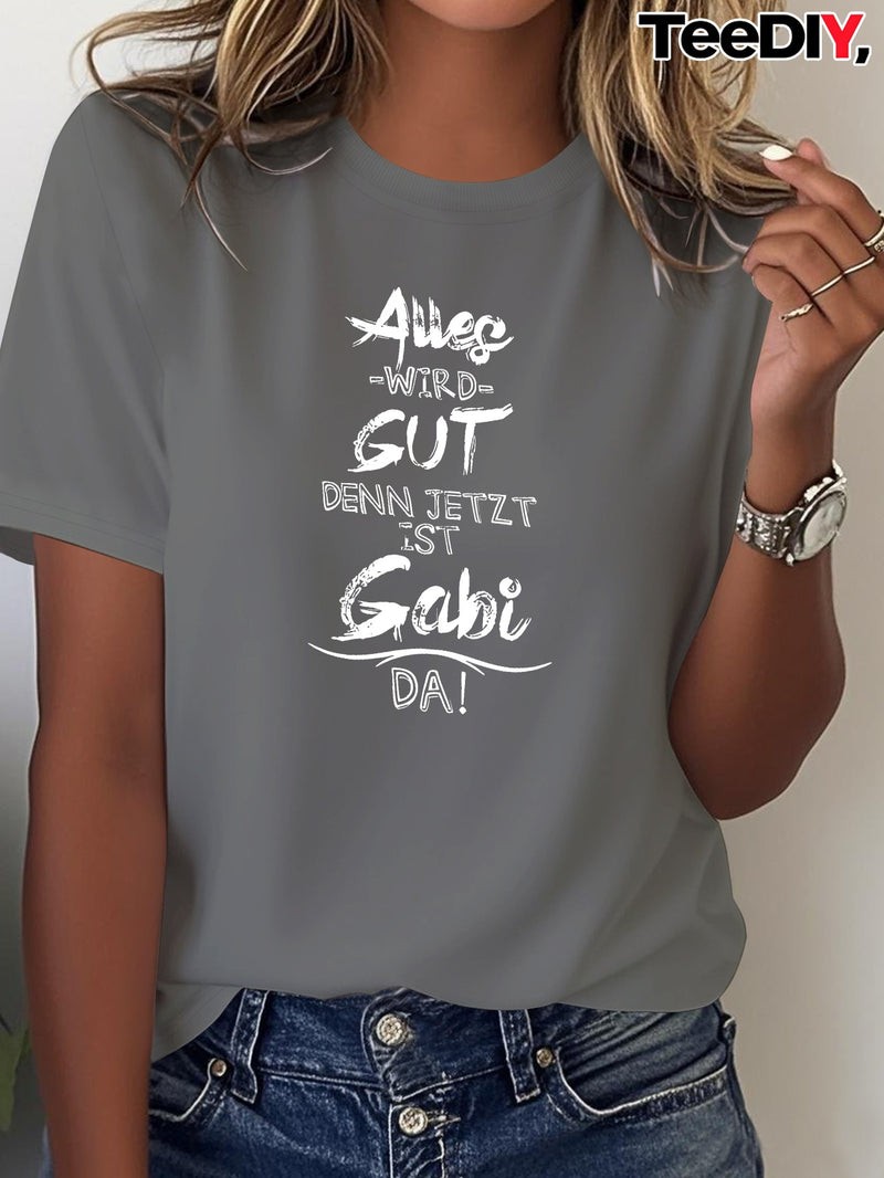 Women's German Name Gabi T-Shirt.