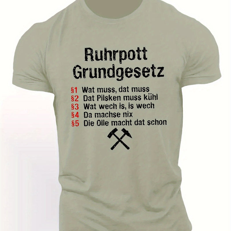 Men's T-Shirt, PLUS SIZE.