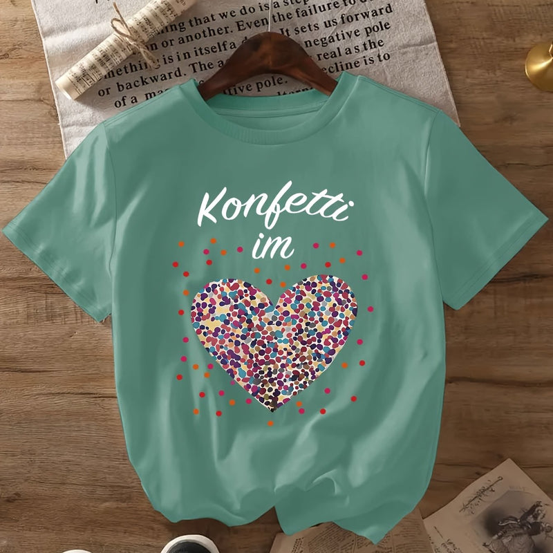 Women’s Casual Short Sleeve T-Shirt.