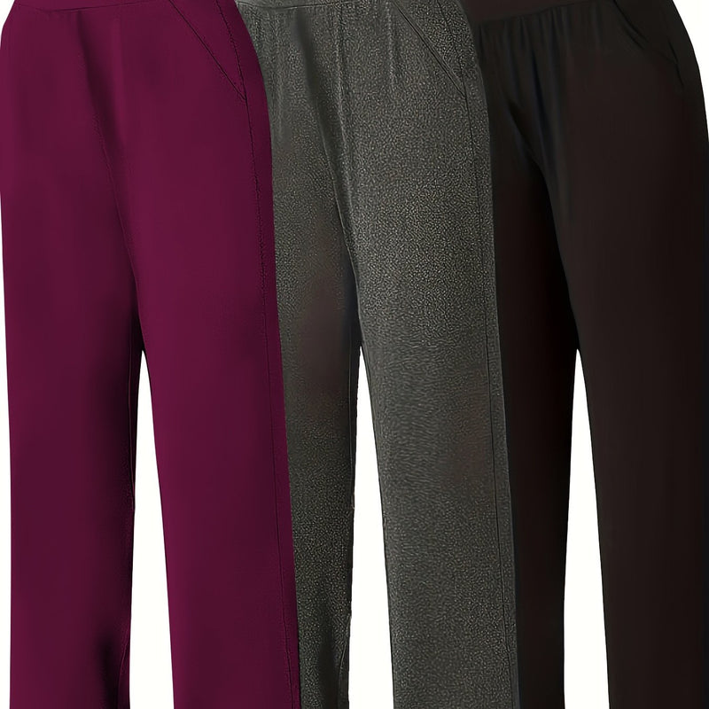 Three Pieces of Women's Fashion Pants.