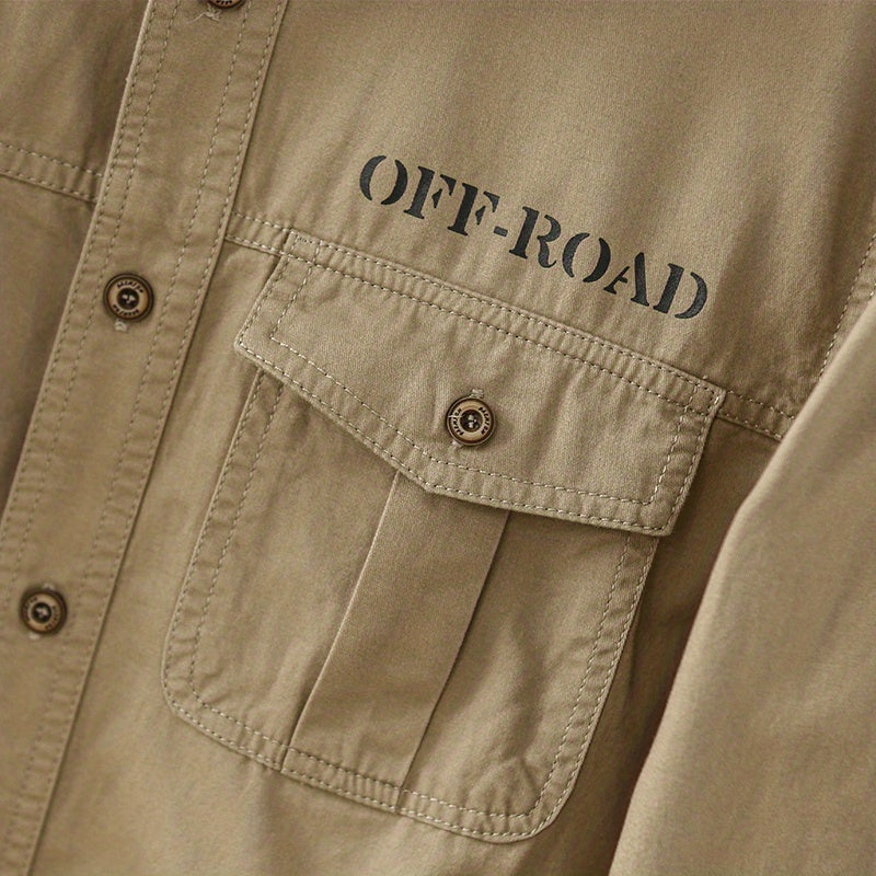 Men's Heavy-Duty Long Sleeve Shirt.