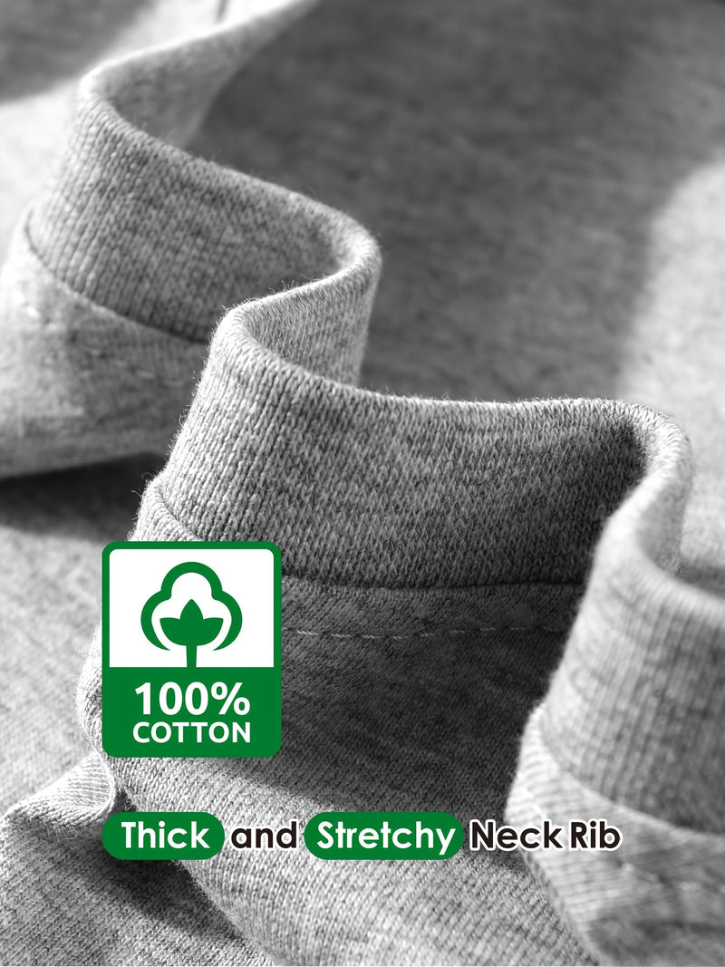 3pcs Cotton Men's Short Sleeve Printed T-Shirt.