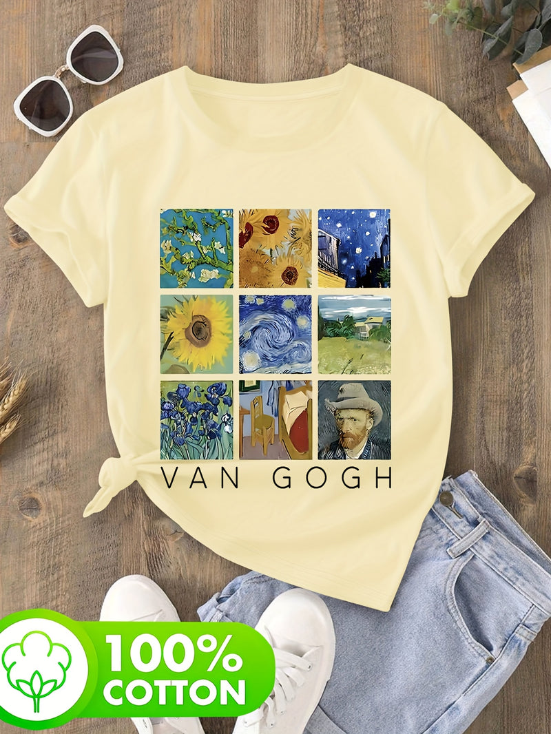 Women’s Short-Sleeve Round Neck T-Shirt.