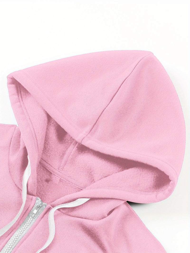 Women's Casual Hoodie with Dog Paw Print Back Design.