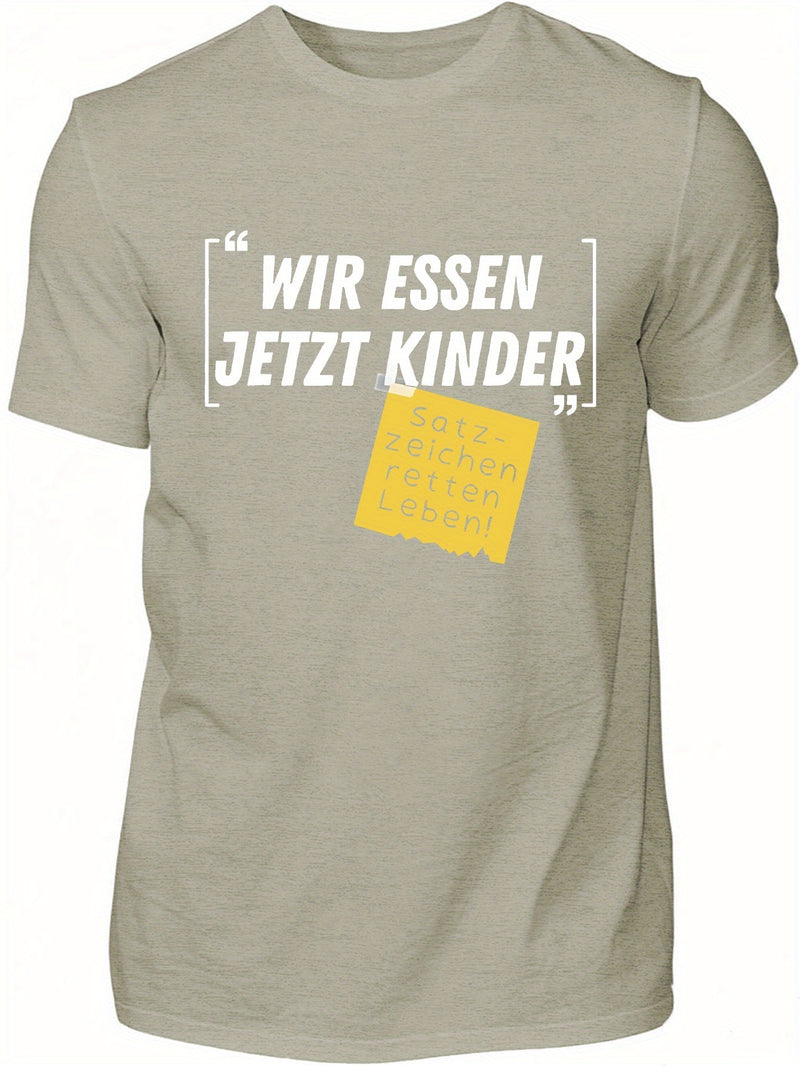 Men’s Fun German Humorous Slang Short Sleeve T-shirt.