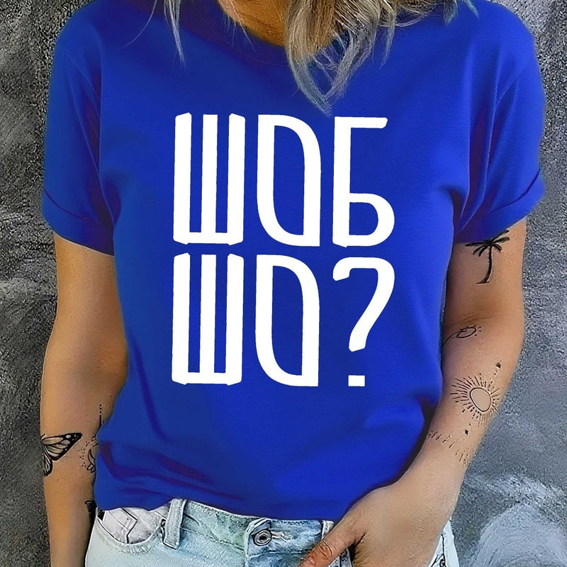 Women's T-shirt Short Sleeves.