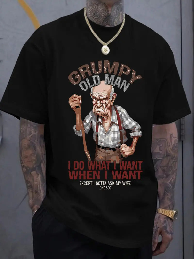 Men's T-Shirt Cotton.