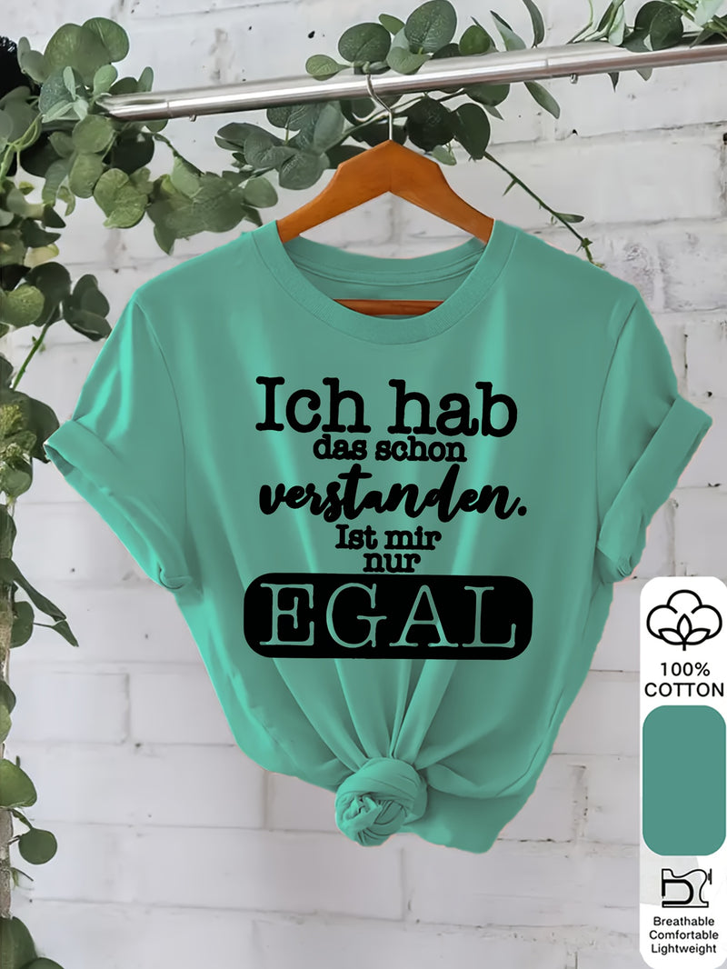 Women's Graphic Print T-Shirt.