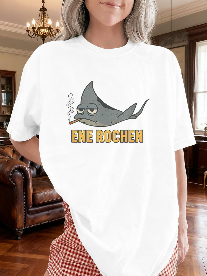 Women's Funny Ene Rochen Meme T-Shirt.