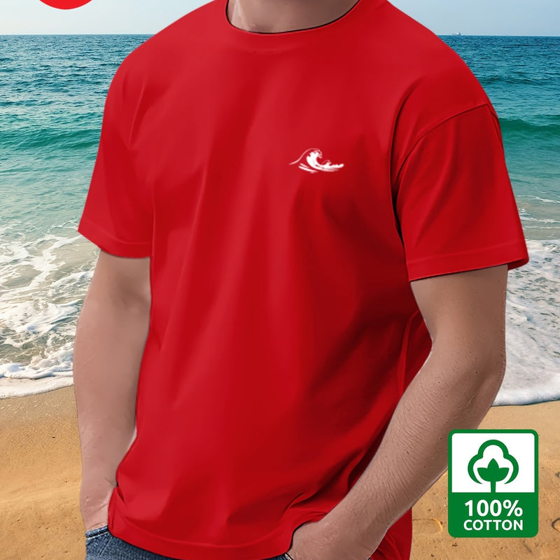 Men's Short Sleeve Printed T-Shirt.