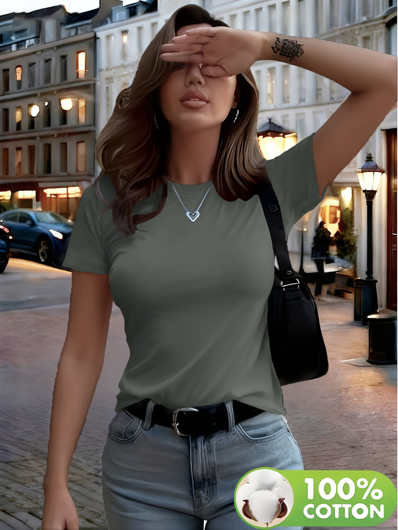 Women's Pure Comfortable T-shirt.