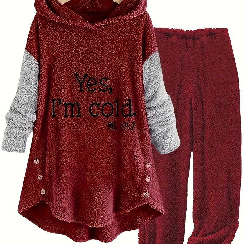 Women's Autumn and Winter Warm Set.