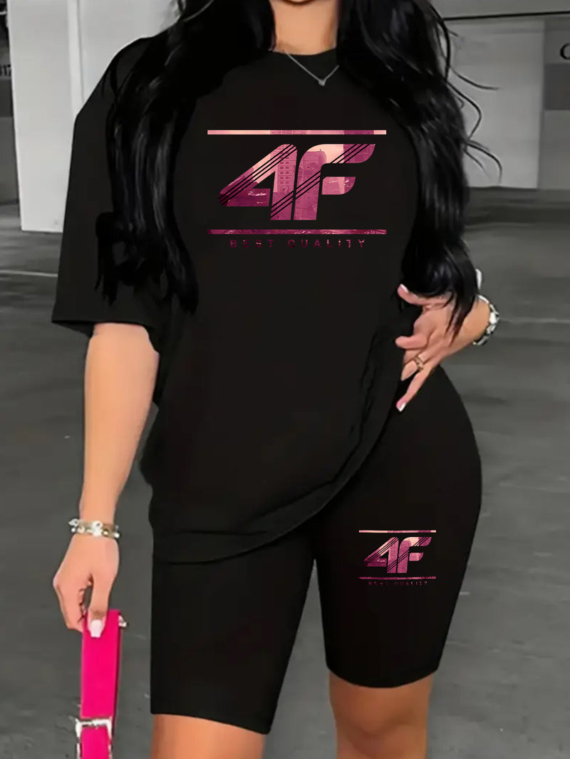 Women's Round Neck Short Sleeve Top.