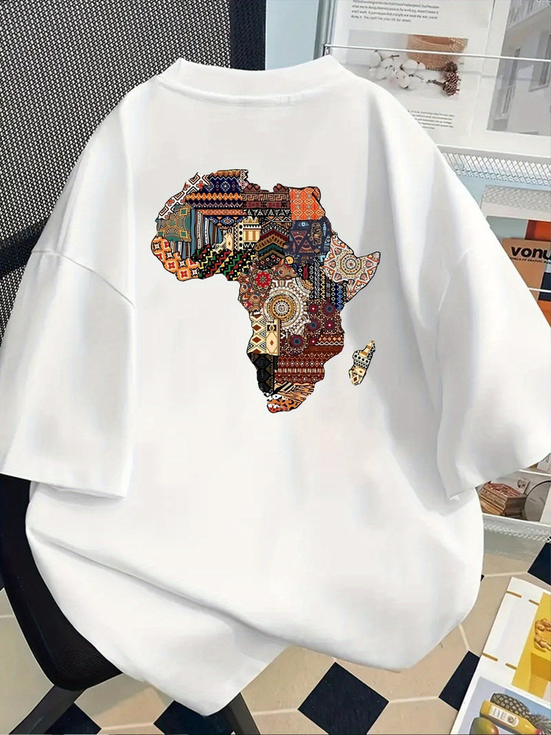 Women’s Clothing Print Tshirt Short Sleeve Crew Neck .