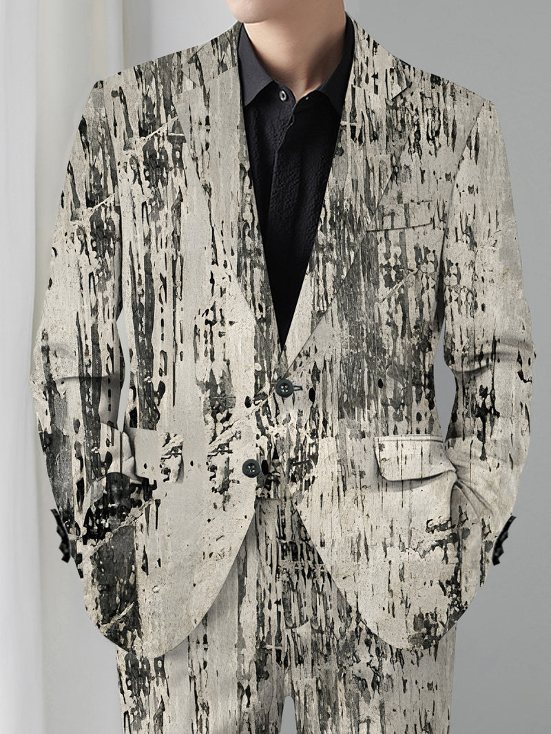 Men'S Suit Set with a Combination of Blazer And Trousers.