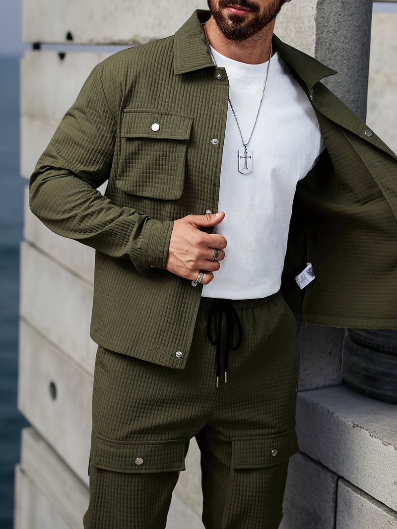 Fashionable and Comfortable Men's Casual 2pcs Set.