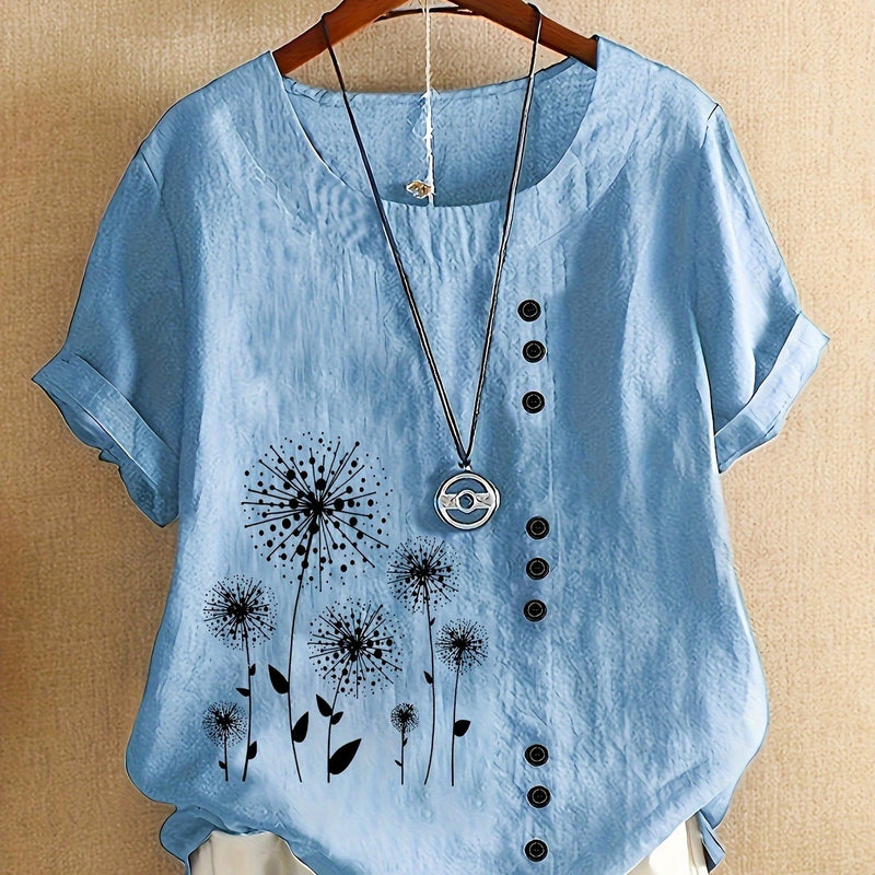 Women’s Casual Short Sleeve T-Shirt.