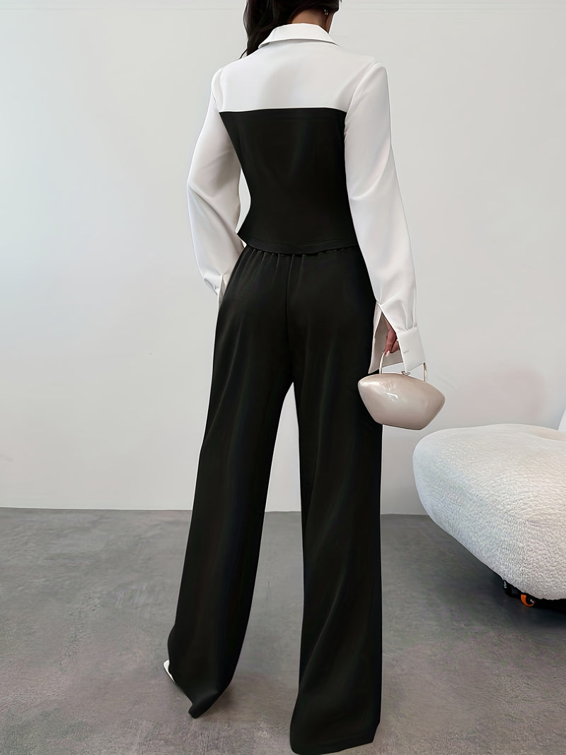 Women’s Casual And Elegant Two-Piece Set.