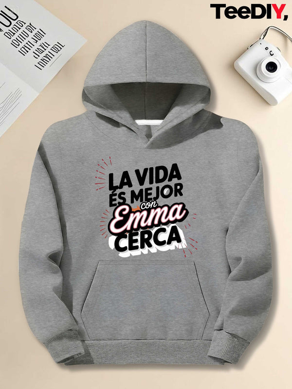 Teediy Humorous Spanish Saying Emma Love Women'S Hoodie.