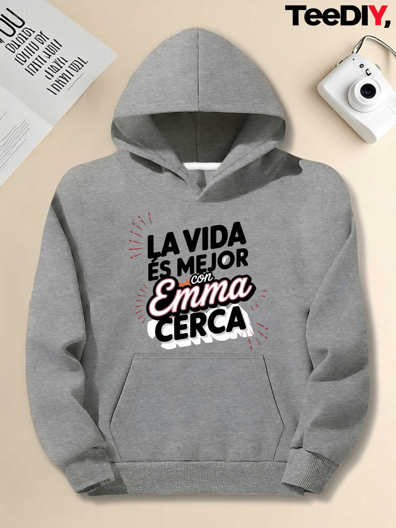 Teediy Humorous Spanish Saying Emma Love Women'S Hoodie.