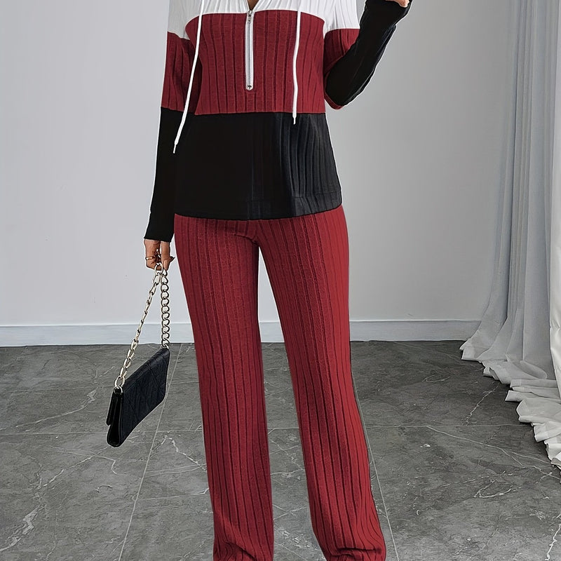 Elegant Directional + Women's Pants Suit.