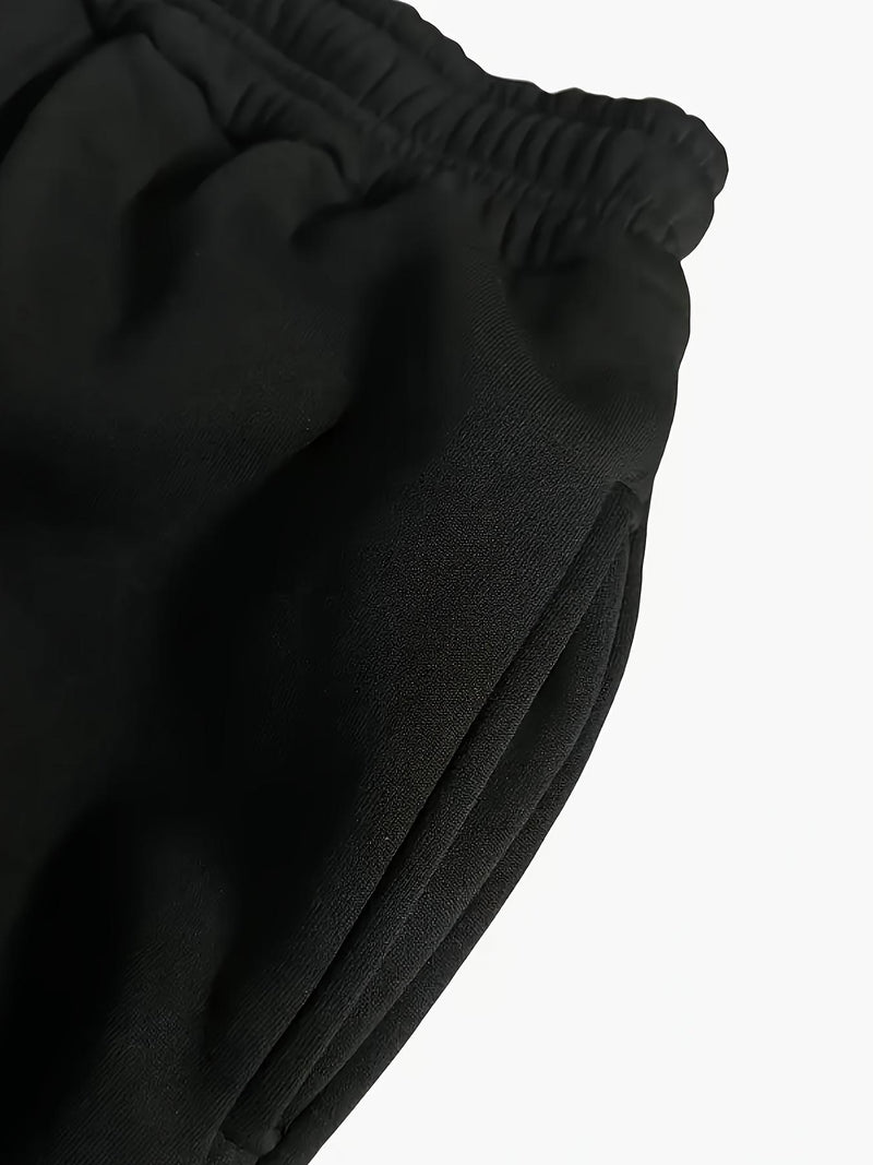 Autumn/Winter Men's -Lined Thick Hooded Sweatshirt and Jogger.