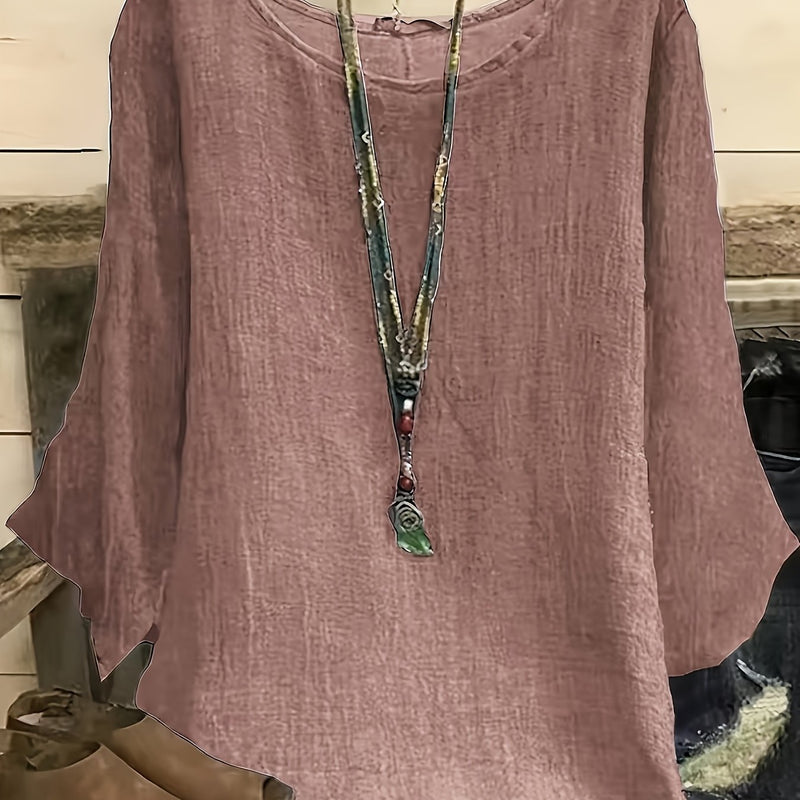 Oversized Casual Women'S T-Shirt.