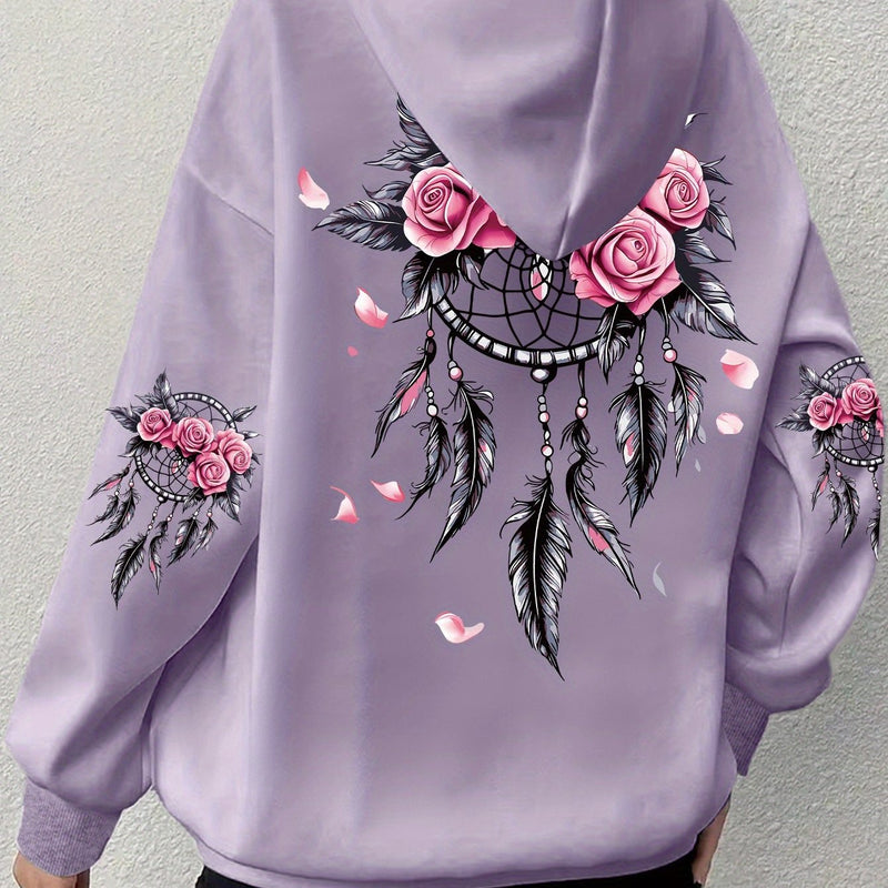 Women’s Comfortable Graphic Hoodie.