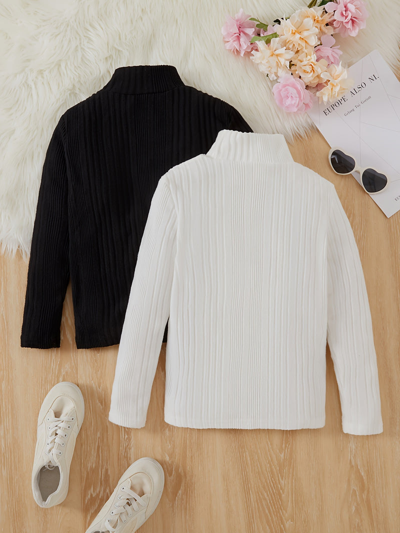 2pcs Set Boys Long-sleeve Sweater.