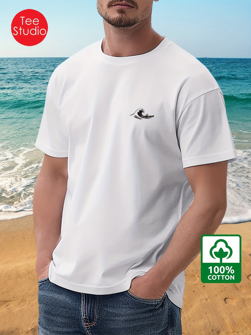 Men's Short Sleeve Printed T-Shirt.