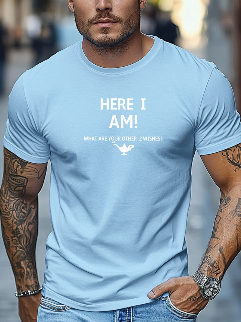 Men's Funny Short-Sleeve T-Shirt.