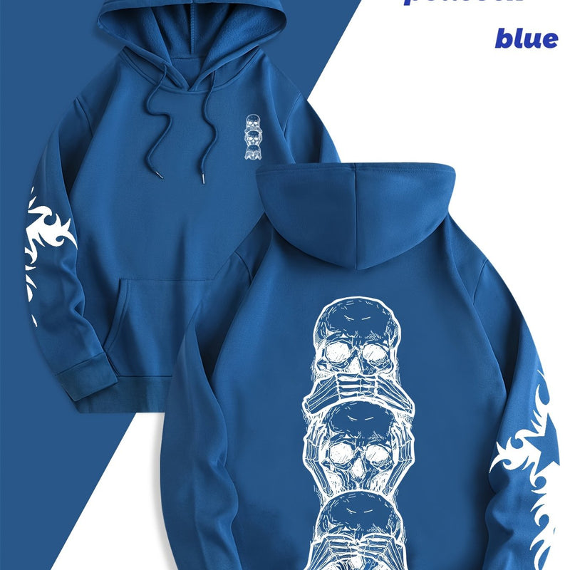 Men's New Trendy "Open-Eye" Print Sweatshirt.