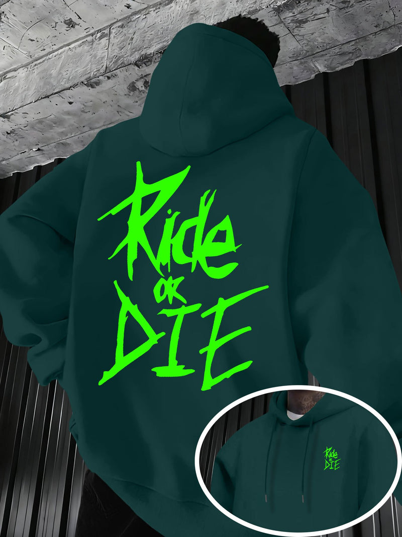 Men's Hooded Sweatshirt.