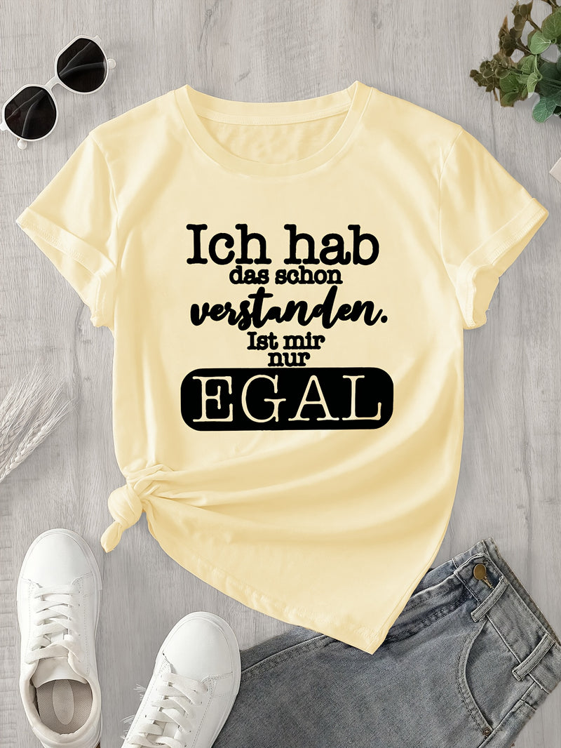 Women's Graphic Print T-Shirt.