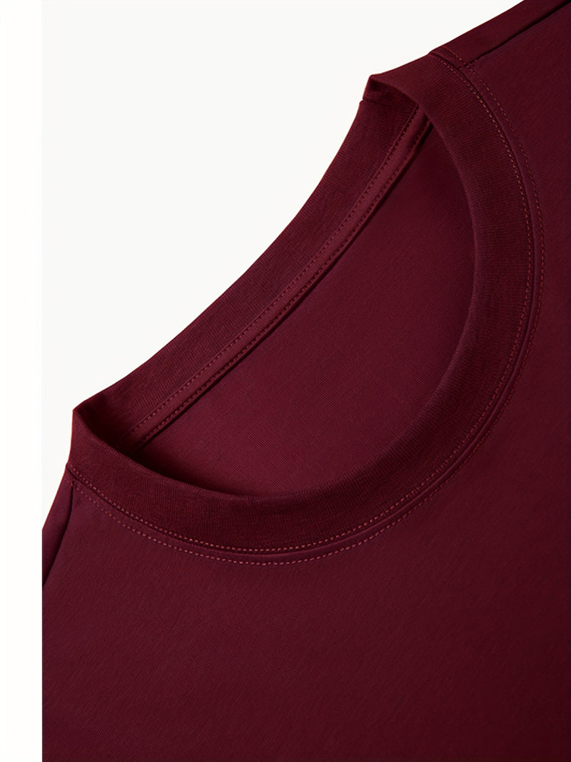 3 pcs Cotton Short-sleeve Men's T-shirts.