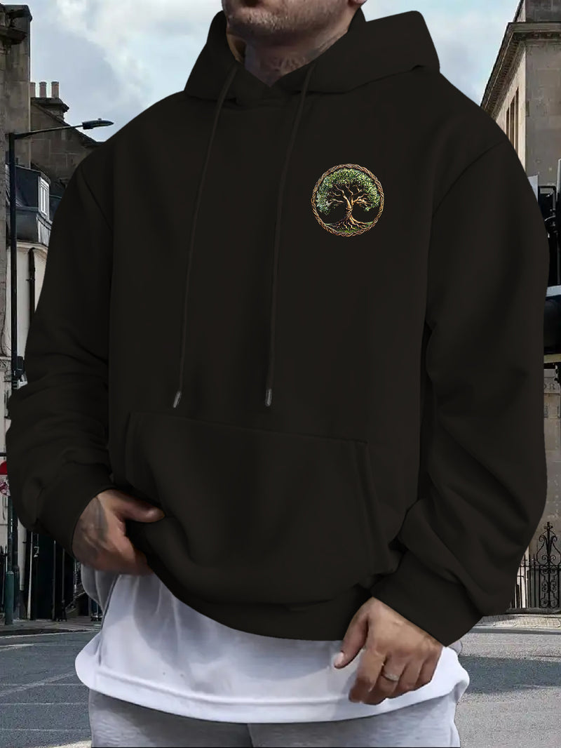 Men's Hooded Sweatshirt.