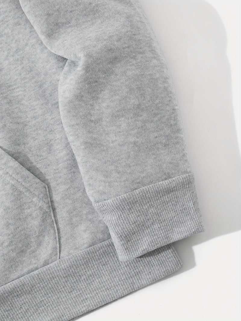 Men's Casual And Versatile Hooded Sweatshirt.
