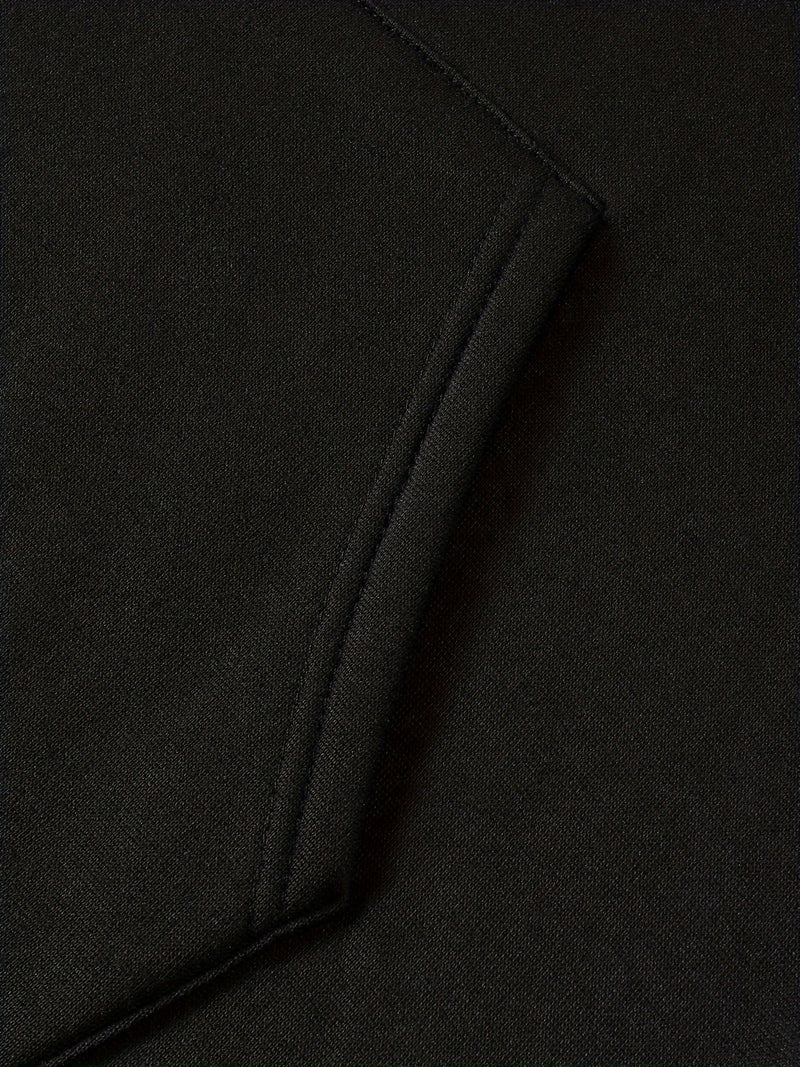 Men's Casual Polyester Hoodie.