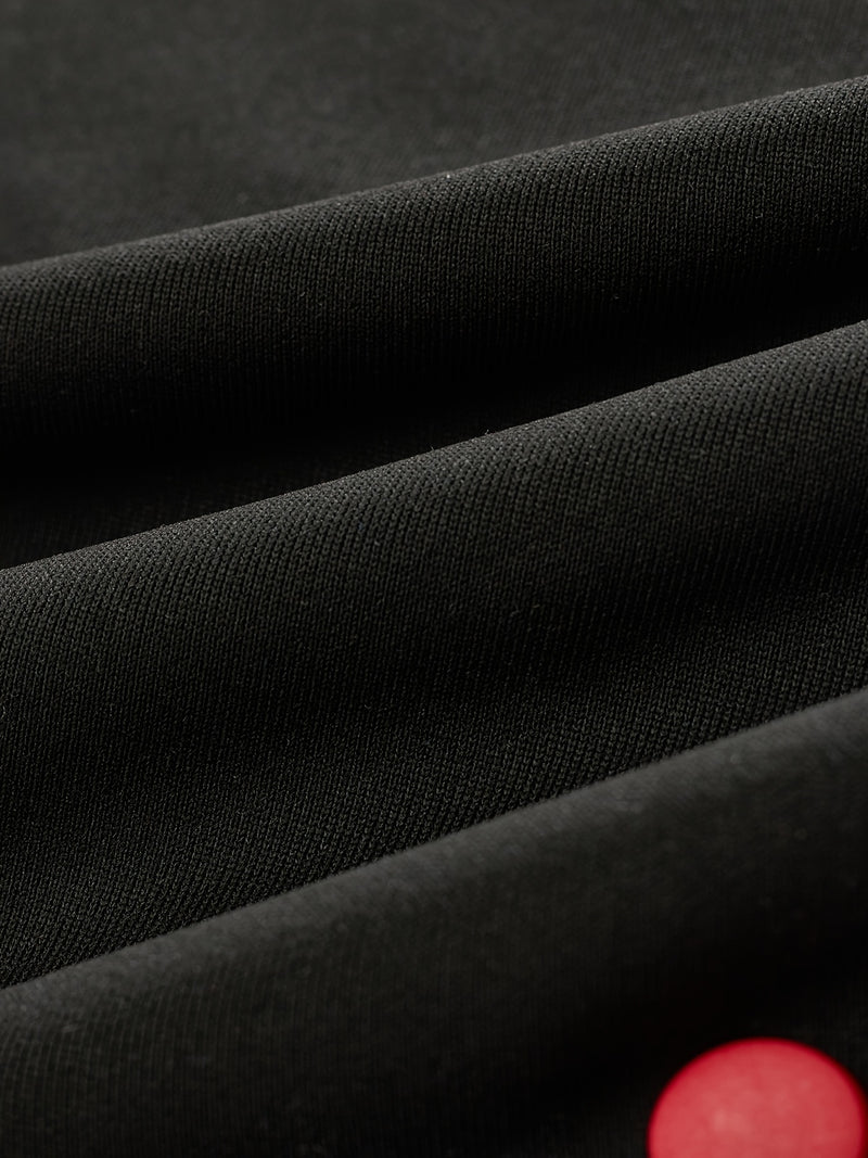 Men's Cuffed Button-tab Trousers, Stylish Sport Casual Pants.