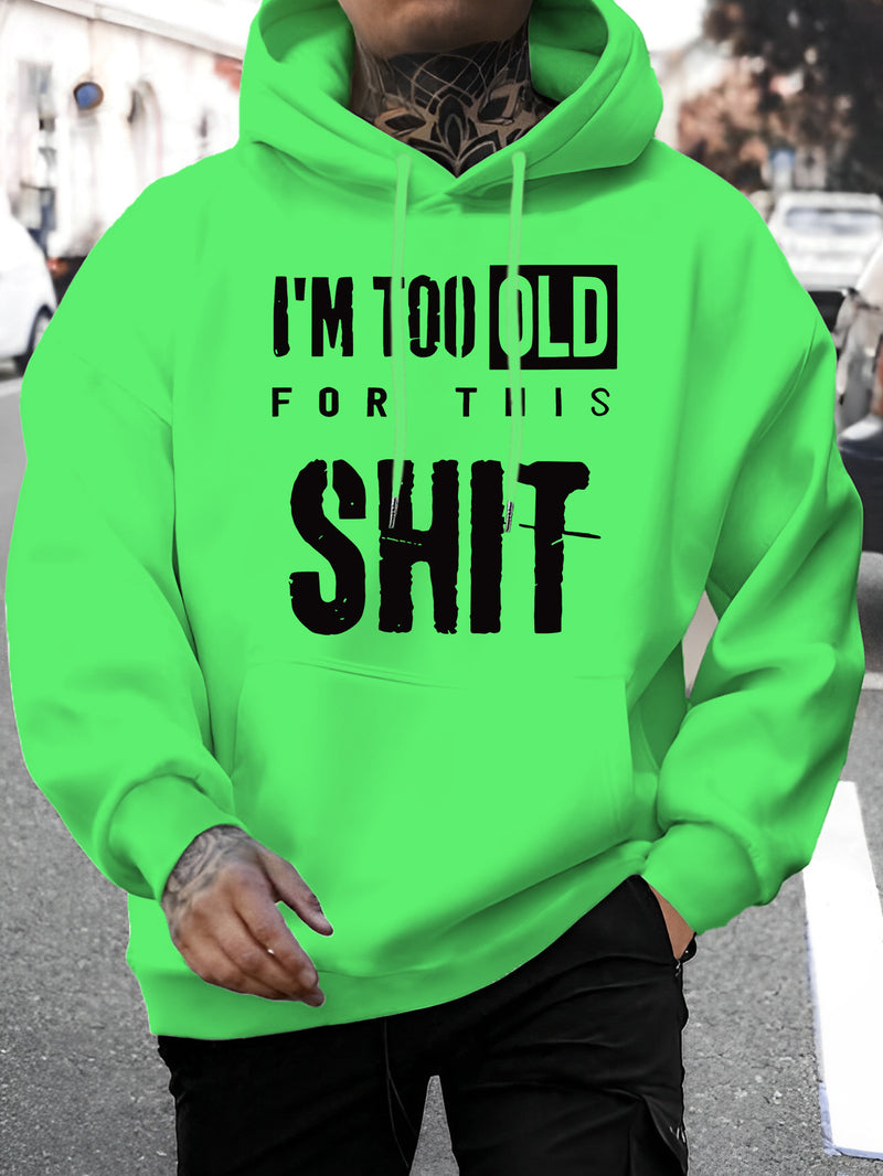 Men's Hooded Sweatshirt New Fashionable.