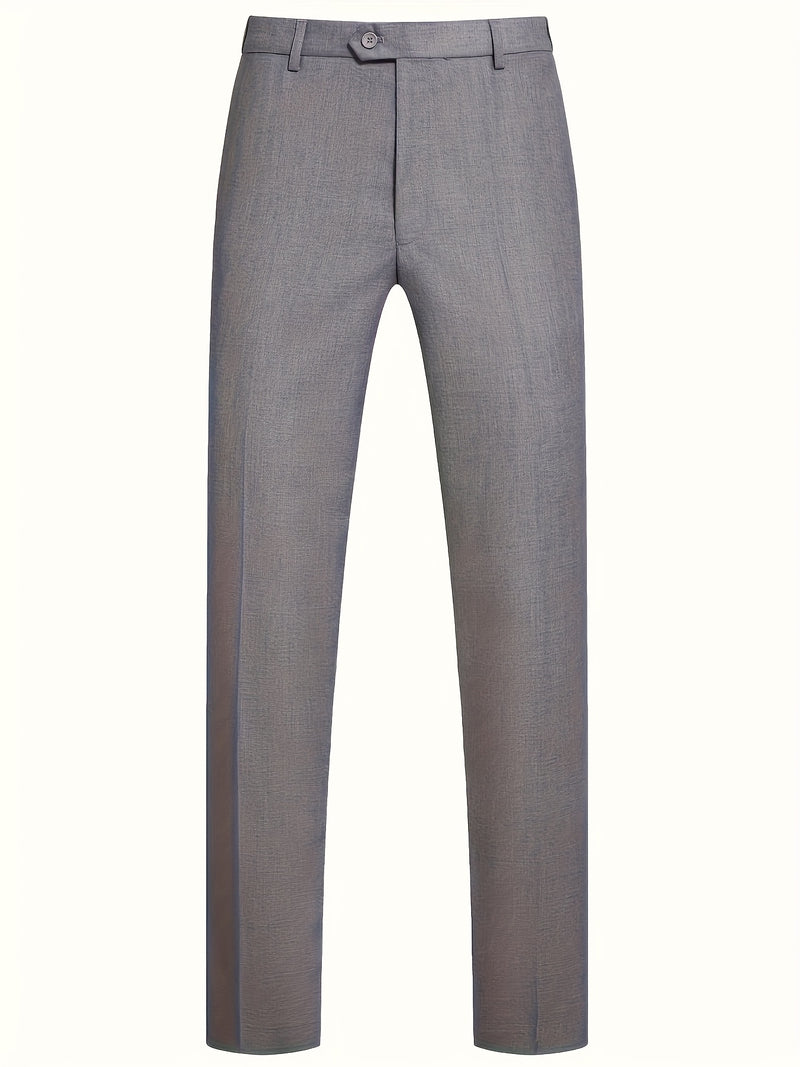 Men's 3pcs Suit Set, Jacket + Vest + Trousers, Fashionable and High-Quality.