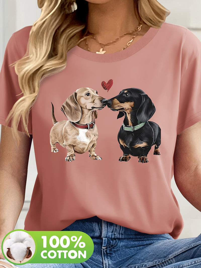 Women’s Casual Short Sleeve T-Shirt.