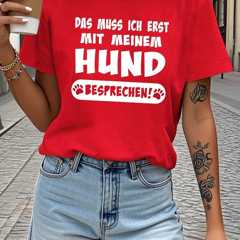 Women's Pure Cotton T-Shirt.