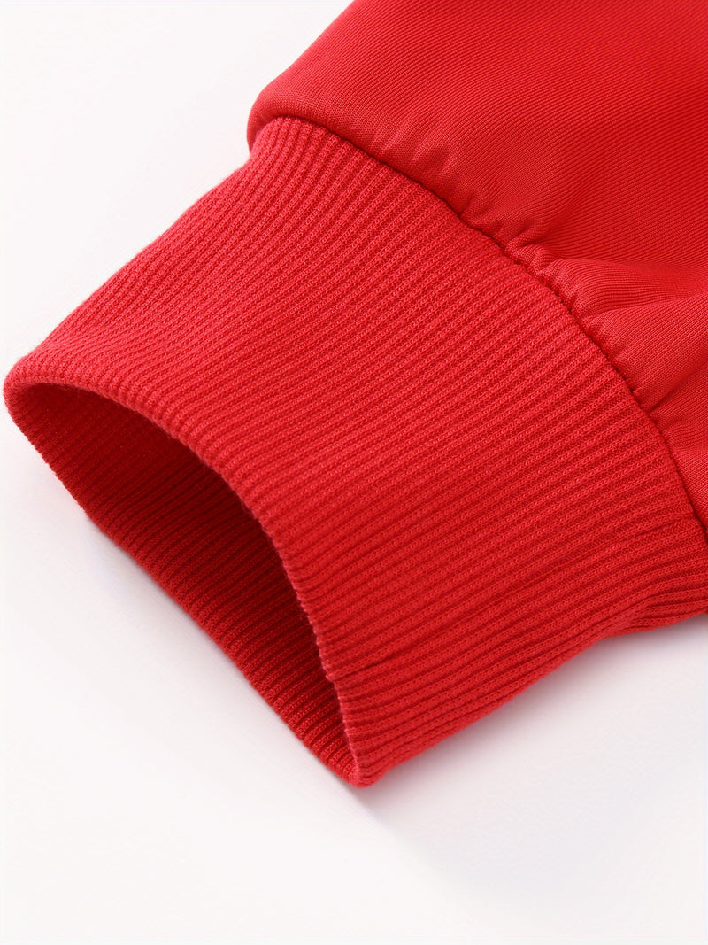 American Casual Stand-up Collar Sweatshirt Jacket for Men, Spring/autumn.