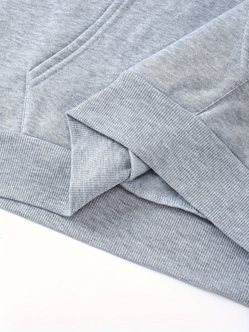 Men's Casual Polyester Hoodie.