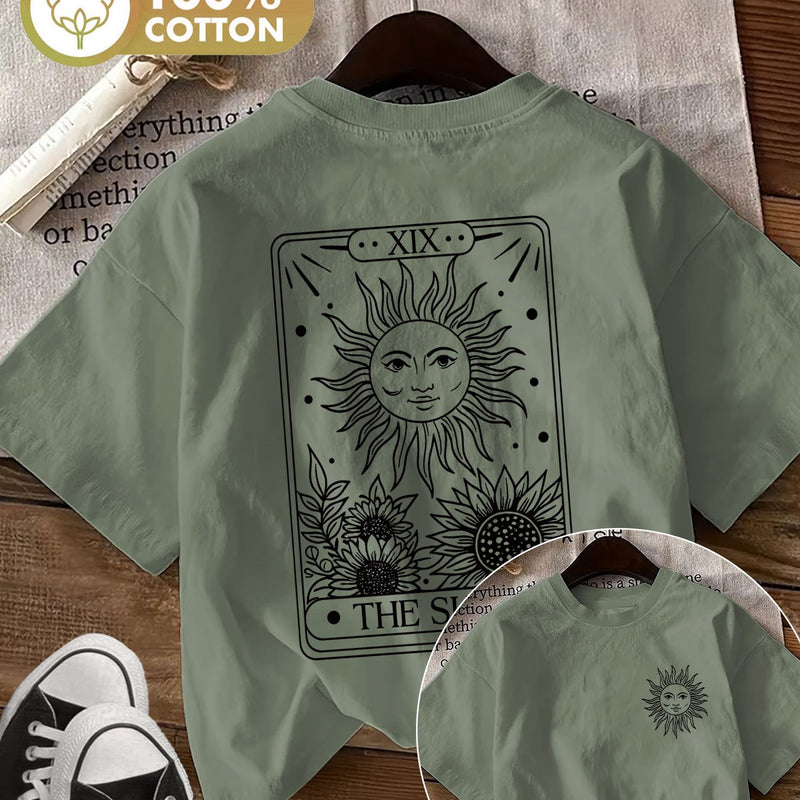 Women's Casual Top Hand-Painted Style.